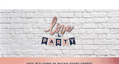 Desktop Screenshot of lovetoparty.co.nz