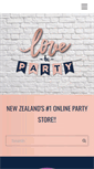 Mobile Screenshot of lovetoparty.co.nz